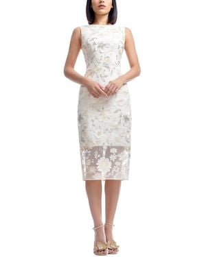 Dress the Population Claudette Midi Dress - White