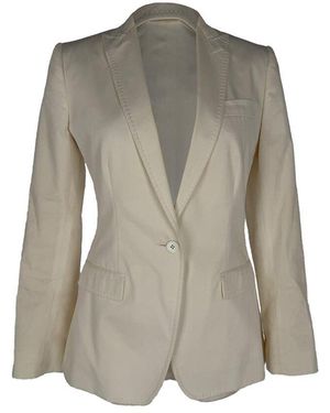 Dolce & Gabbana Single-Breasted Blazer, Size It (Authentic Pre-Loved) - Grey