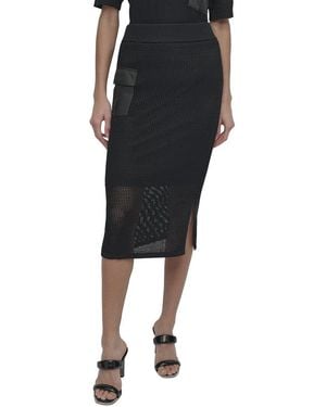 DKNY Jumper Skirt - Black