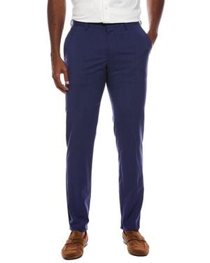 BOSS Genius5 Wool Slim Fit Pant - Blue