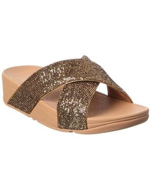 Fitflop Glitterball Slide - Brown