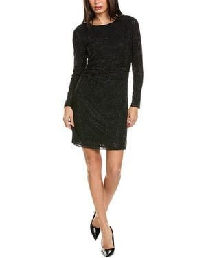 Kobi Halperin Sloane Rhinestone Mini Dress - Black