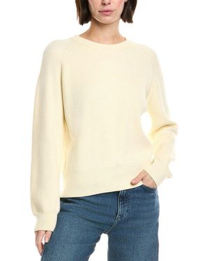 Femme Society Ribbed Jumper - White