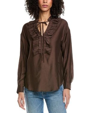 ANNA KAY Ingenue Shirt - Brown