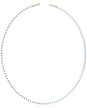 Bea Bongiasca Flower Funk 9K & 256.80 Ct. Tw. Rock Crystal Beaded Necklace - White
