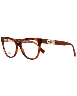 Fendi 54Mm Optical Frames - Brown