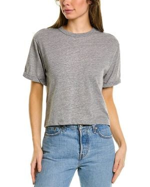 Chaser Brand Cropped T-Shirt - Grey
