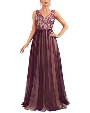 FLORIDA CLOTHING Maxi Dress - Purple