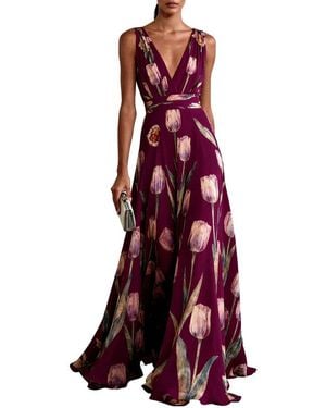 Vincent Maxi Dress - Red