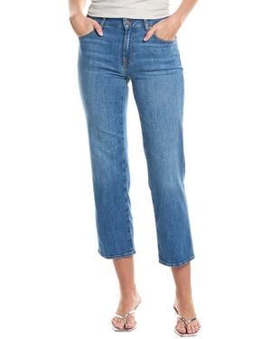 7 For All Mankind Calie Nevada Straight Ankle Jean - Blue