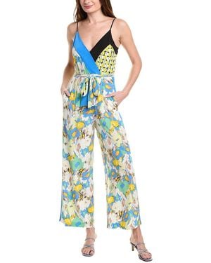 Diane von Furstenberg Tate Jumpsuit - Blue