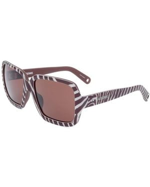 Jacquemus Jac86 60Mm Sunglasses - Brown