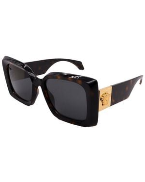 Versace Ve4467U 54Mm Sunglasses - Black