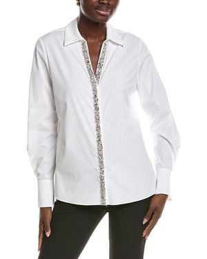 Kobi Halperin Merit Poplin Blouse - White