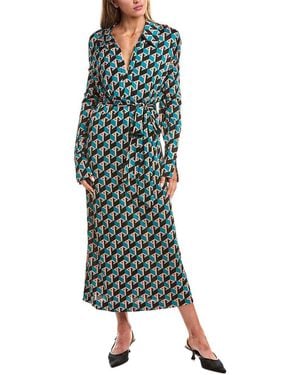 Diane von Furstenberg Bianco Maxi Dress - Green