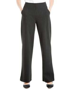 Max Studio Leg Ponte Pant - Grey