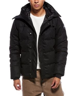 Canada Goose Macmillan Heritage Wool-Blend Parka - Black