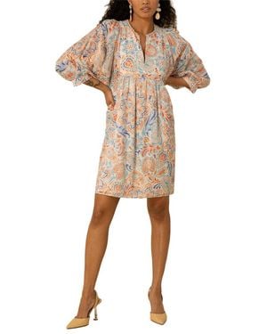 Hale Bob Zelda Mini Dress - Natural