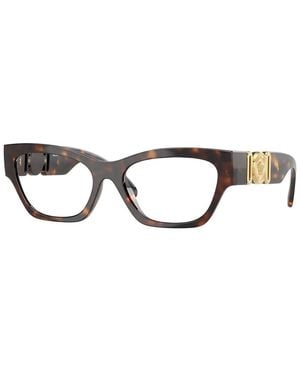 Versace 52Mm Optical Frames - Brown