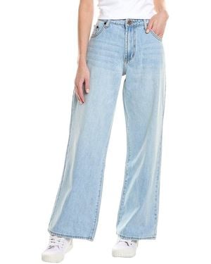 One Teaspoon Jackson Hendrixe Wide Leg Jean - Blue