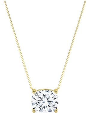 Lab Grown Diamonds 14K 4.00 Ct. Tw. Lab-Grown Diamond Necklace - Metallic