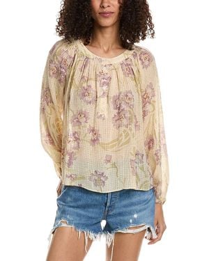 Vanessa Bruno Tobago Silk-blend Blouse - White