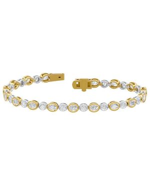Lab Grown Diamonds 4.52 Ct. Tw. Lab-Grown Diamond Bracelet - Metallic