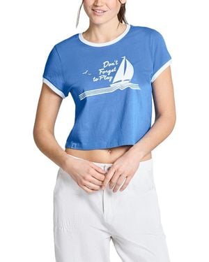Life Is Good. Crusher Lite Shrunken Tee - Blue