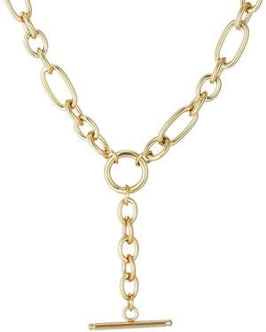 Adornia Spring2 18K Necklace - Metallic