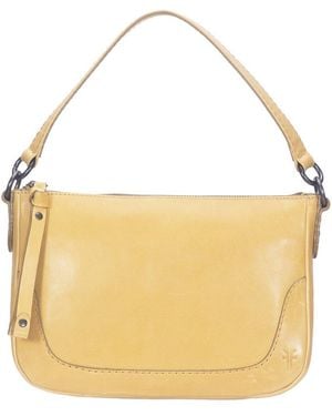 Frye Melissa Leather Crossbody - Yellow