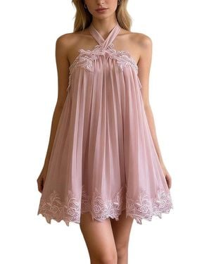 MIRA RICHI Mini Dress - Red
