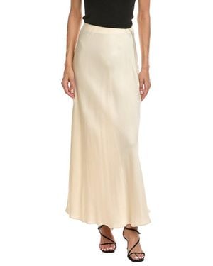 Tommy Bahama Satin Maxi Skirt - Natural