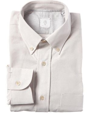 Eleventy Button-Down Shirt - Gray