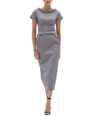 BGL Sheath Dress - Grey