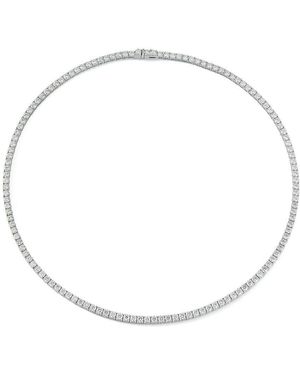 Lab Grown Diamonds 14K 10.00 Ct. Tw. Lab-Grown Diamond Necklace - Natural