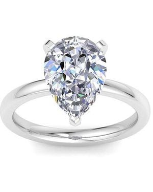 SuperJeweler 14K 4.00 Ct. Tw. Lab-Grown Diamond Ring - White