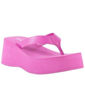Seychelles Skyscraper Thong Sandal - Pink