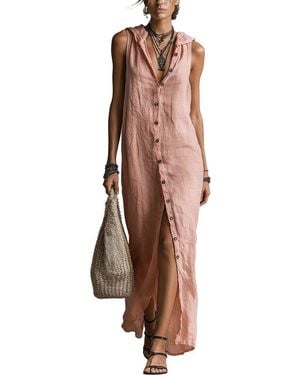 Olivia Taylor Sleeveless Maxi Dress - Brown