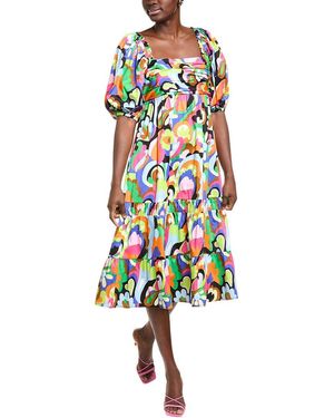 CROSBY BY MOLLIE BURCH Emerson Midi Dress - White