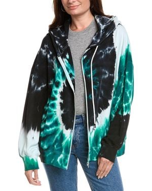 Chaser Brand Fleece Zip-up Hoodie - Blue