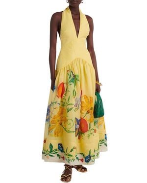 CHARLOTTE GREEN Maxi Dress - Yellow