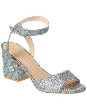 Stuart Weitzman Allshine 75 Block Sandal - Metallic