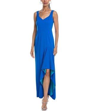 Vince Camuto Sleeveless Solid Maxi Dress - Blue