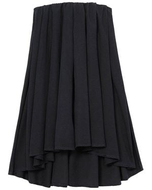 Reiss Flo Tencel Bandeaux Dress - Black