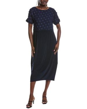 Joseph Ribkoff Midi Dress - Blue