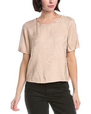 Vince Camuto Crewneck Blouse - Black