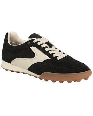 Vince Silverlake Trainer Leather Slip-On - Black