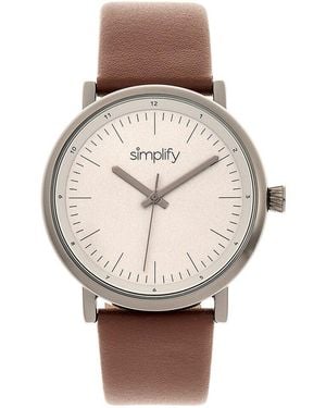 Simplify Unisex The 6200 Watch - Gray