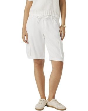 Splendid Lounge Denim Cargo Short - White