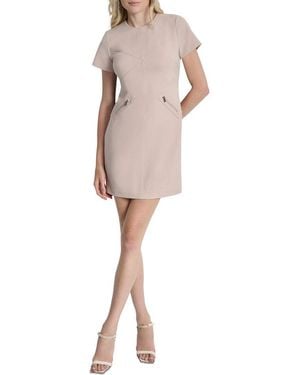 DKNY Shift Dress - Natural